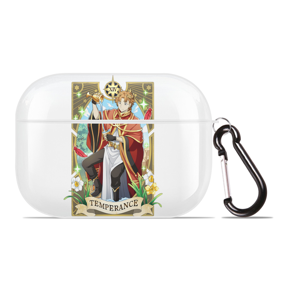 （画像用） 文豪ストレイドッグス Bungo Stray Dogs 【AirPods Pro用】ハードシェル保護ケース 耐衝撃・防指紋・カラビナ付き商品仕様