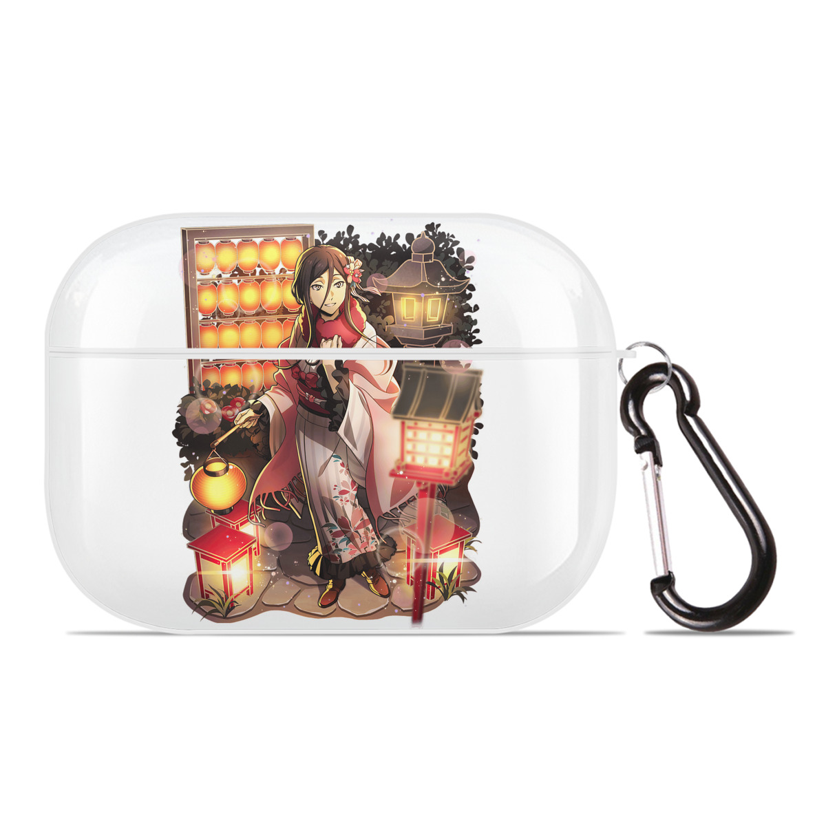 （画像用） 文豪ストレイドッグス Bungo Stray Dogs 【AirPods Pro用】ハードシェル保護ケース 耐衝撃・防指紋・カラビナ付き商品仕様