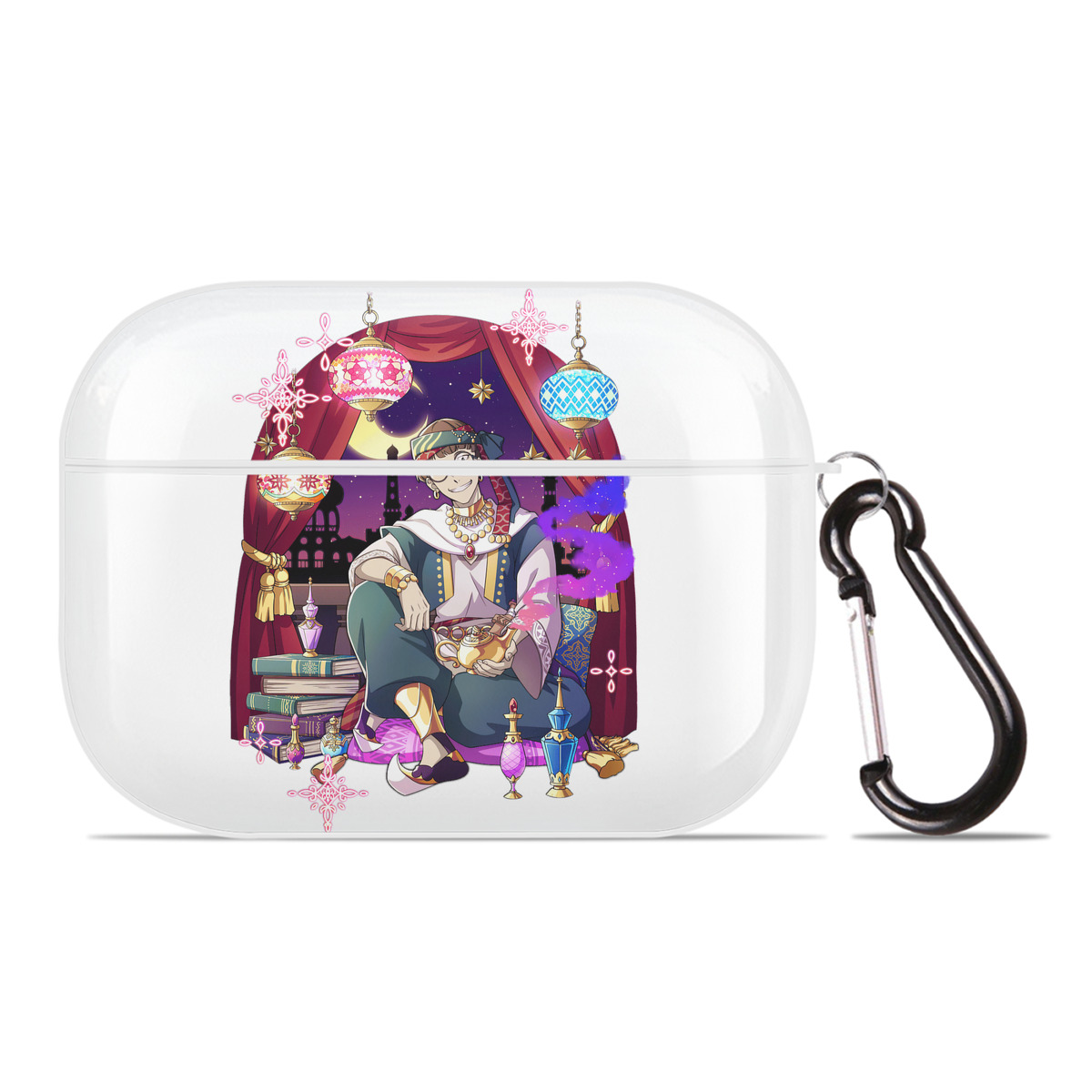 （画像用） 文豪ストレイドッグス Bungo Stray Dogs 【AirPods Pro用】ハードシェル保護ケース 耐衝撃・防指紋・カラビナ付き商品仕様