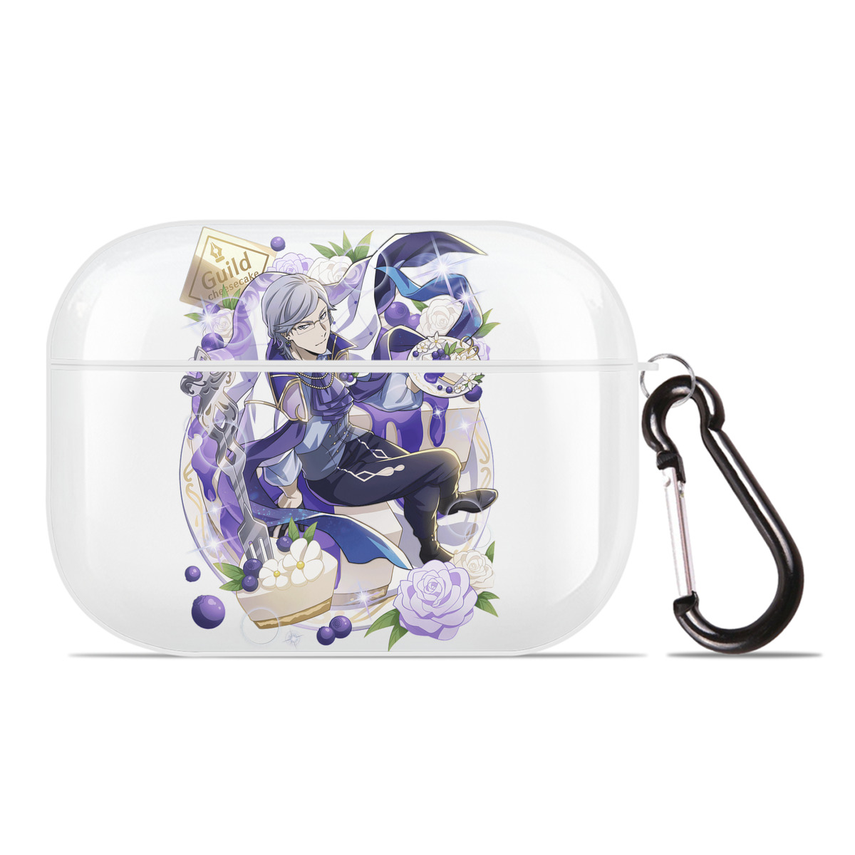 （画像用） 文豪ストレイドッグス Bungo Stray Dogs 【AirPods Pro用】ハードシェル保護ケース 耐衝撃・防指紋・カラビナ付き商品仕様