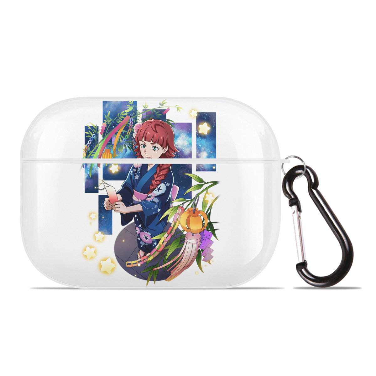 （画像用） 文豪ストレイドッグス Bungo Stray Dogs 【AirPods Pro用】ハードシェル保護ケース 耐衝撃・防指紋・カラビナ付き商品仕様