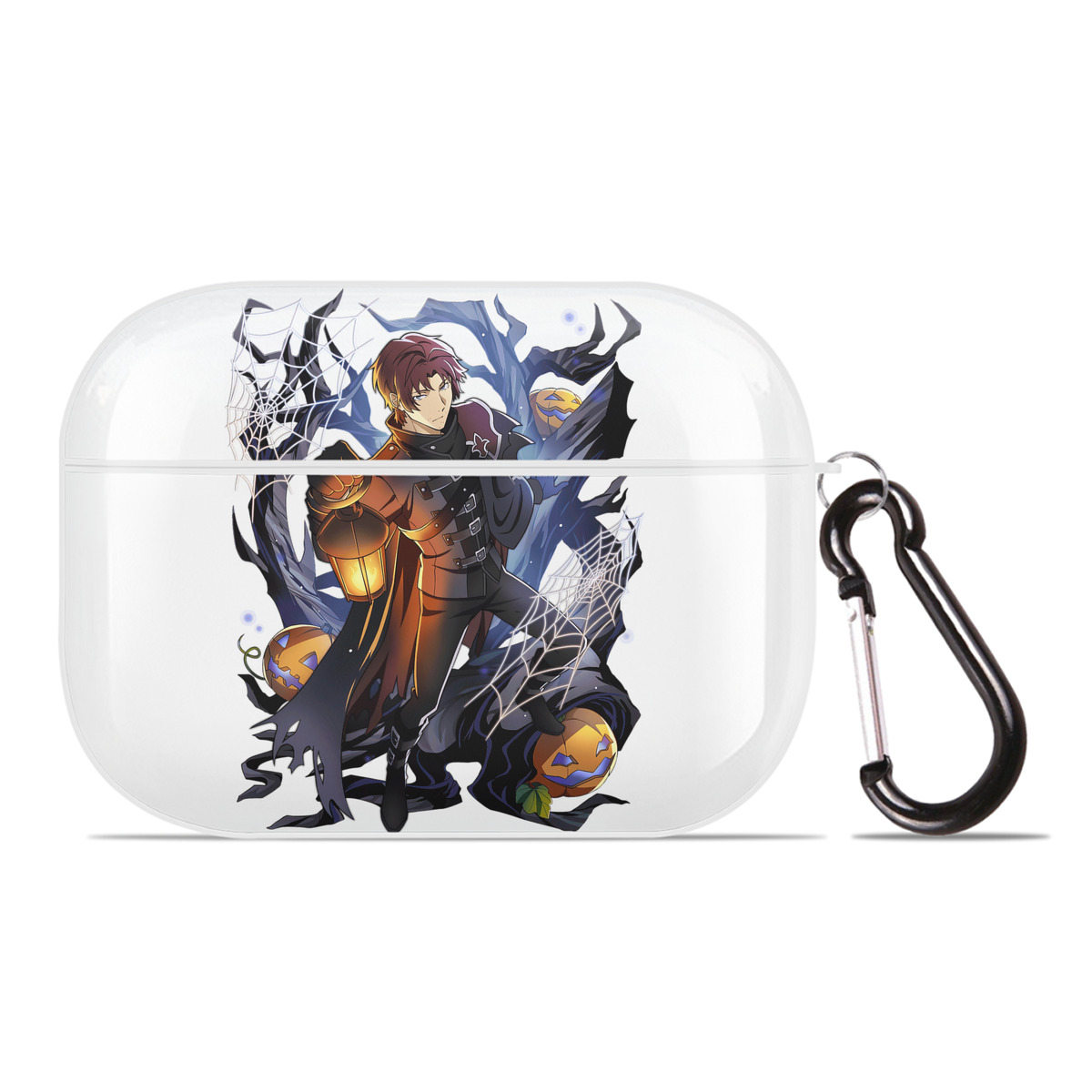 （画像用） 文豪ストレイドッグス Bungo Stray Dogs 【AirPods Pro用】ハードシェル保護ケース 耐衝撃・防指紋・カラビナ付き商品仕様