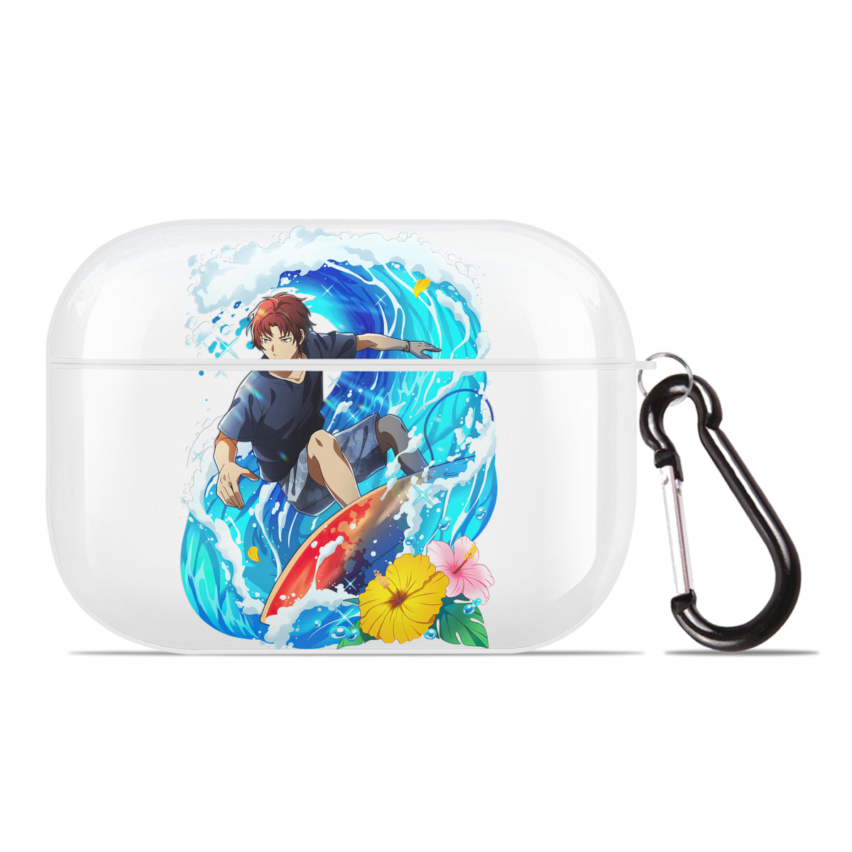 （画像用） 文豪ストレイドッグス Bungo Stray Dogs 【AirPods Pro用】ハードシェル保護ケース 耐衝撃・防指紋・カラビナ付き商品仕様