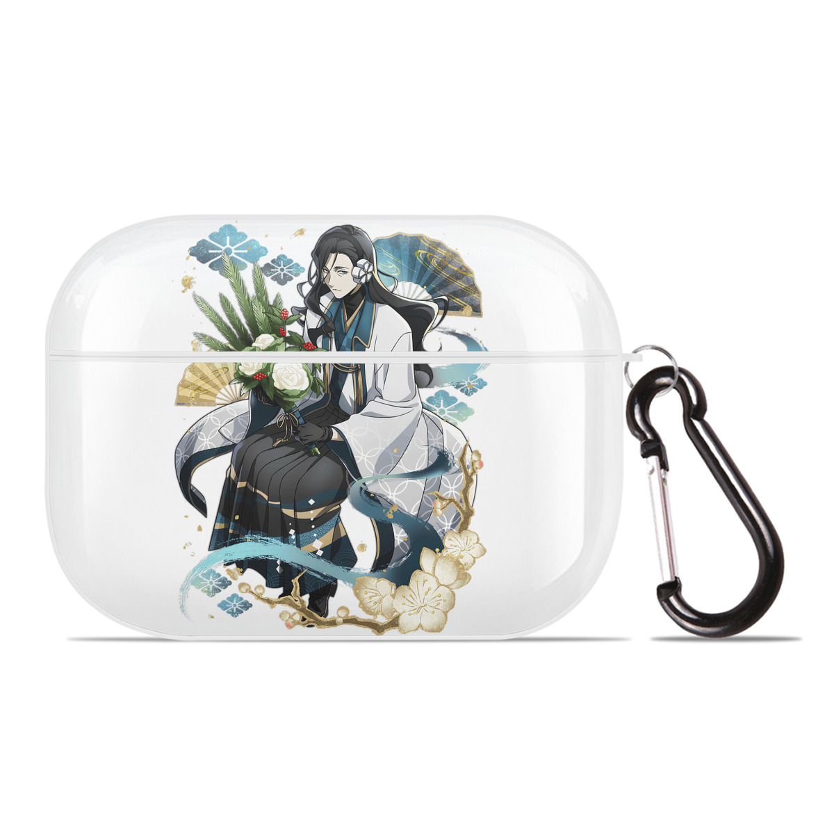 （画像用） 文豪ストレイドッグス Bungo Stray Dogs 【AirPods Pro用】ハードシェル保護ケース 耐衝撃・防指紋・カラビナ付き商品仕様