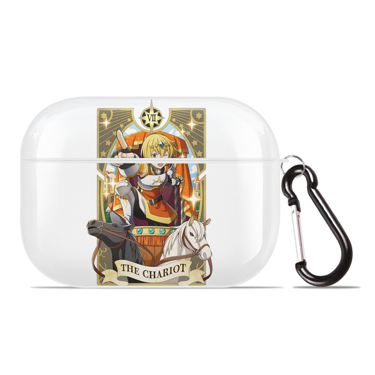 （画像用） 文豪ストレイドッグス Bungo Stray Dogs 【AirPods Pro用】ハードシェル保護ケース 耐衝撃・防指紋・カラビナ付き商品仕様