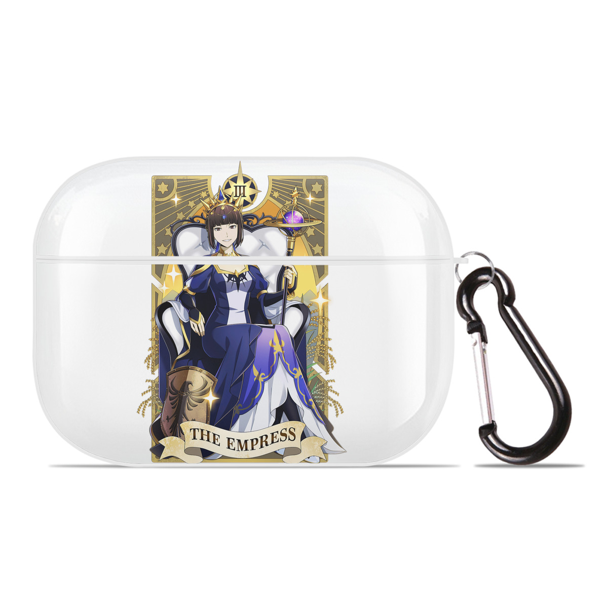 （画像用） 文豪ストレイドッグス Bungo Stray Dogs 【AirPods Pro用】ハードシェル保護ケース 耐衝撃・防指紋・カラビナ付き商品仕様