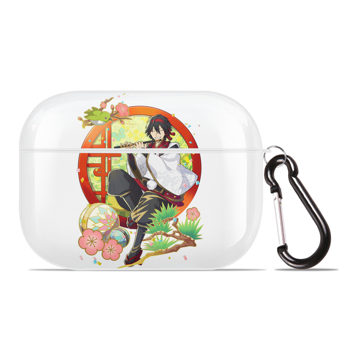 （画像用） 文豪ストレイドッグス Bungo Stray Dogs 【AirPods Pro用】ハードシェル保護ケース 耐衝撃・防指紋・カラビナ付き商品仕様