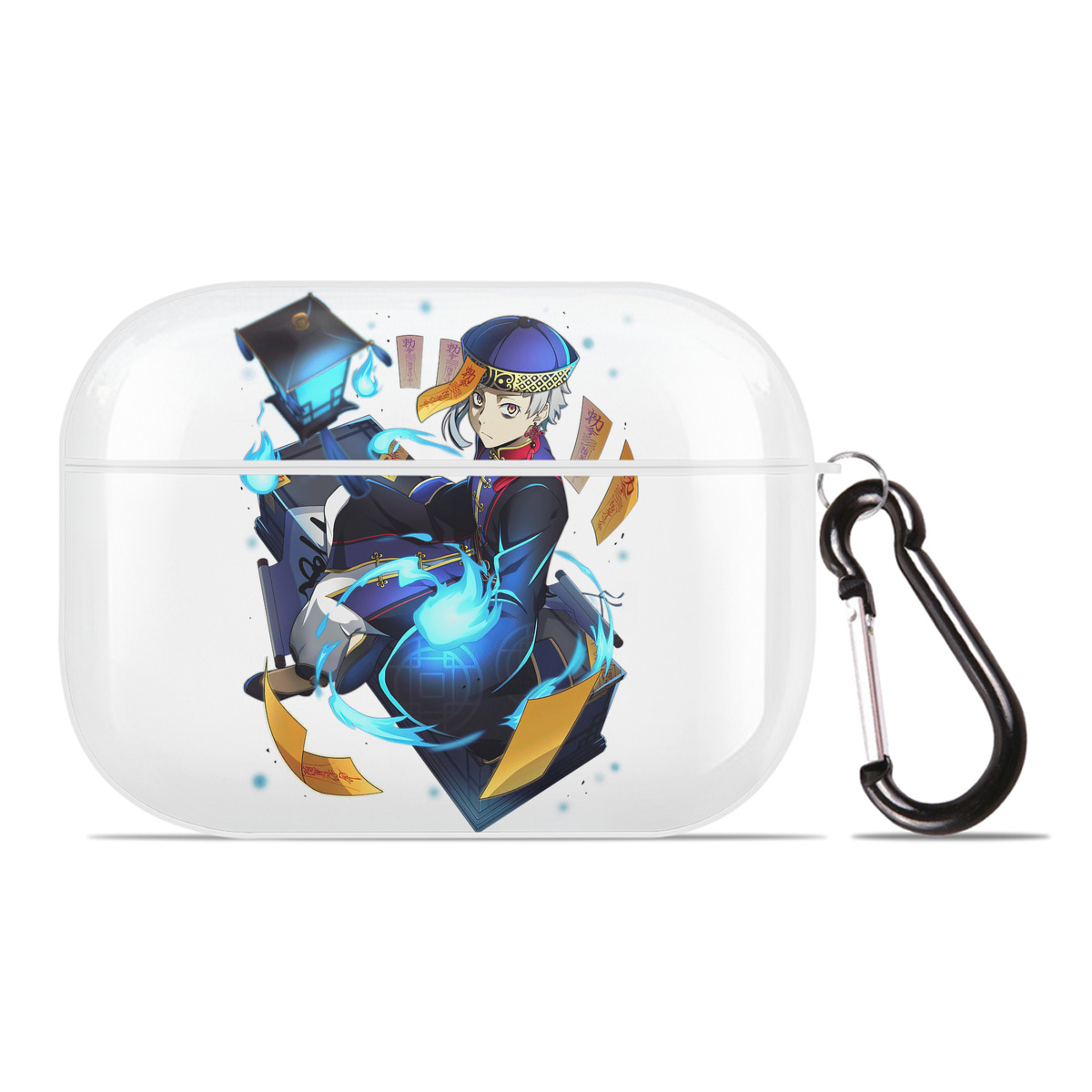 （画像用） 文豪ストレイドッグス Bungo Stray Dogs 【AirPods Pro用】ハードシェル保護ケース 耐衝撃・防指紋・カラビナ付き商品仕様
