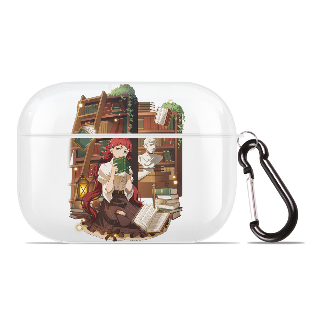 （画像用） 文豪ストレイドッグス Bungo Stray Dogs 【AirPods Pro用】ハードシェル保護ケース 耐衝撃・防指紋・カラビナ付き商品仕様