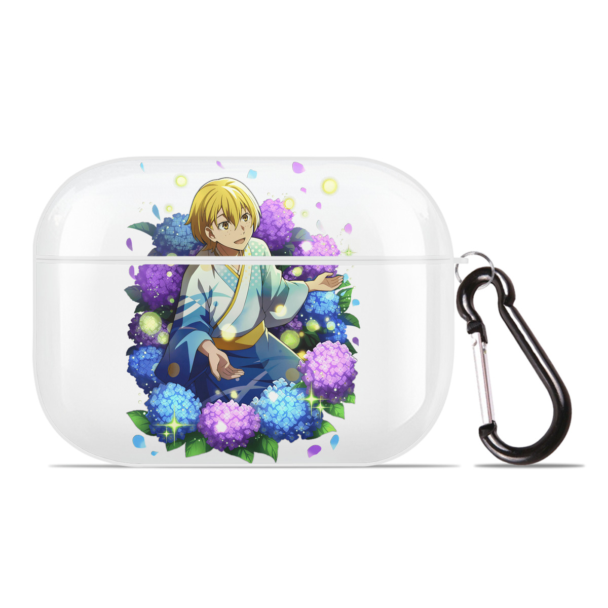 （画像用） 文豪ストレイドッグス Bungo Stray Dogs 【AirPods Pro用】ハードシェル保護ケース 耐衝撃・防指紋・カラビナ付き商品仕様