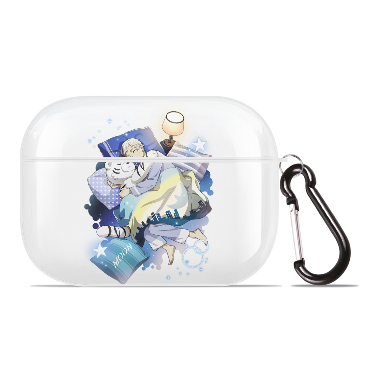 （画像用） 文豪ストレイドッグス Bungo Stray Dogs 【AirPods Pro用】ハードシェル保護ケース 耐衝撃・防指紋・カラビナ付き商品仕様