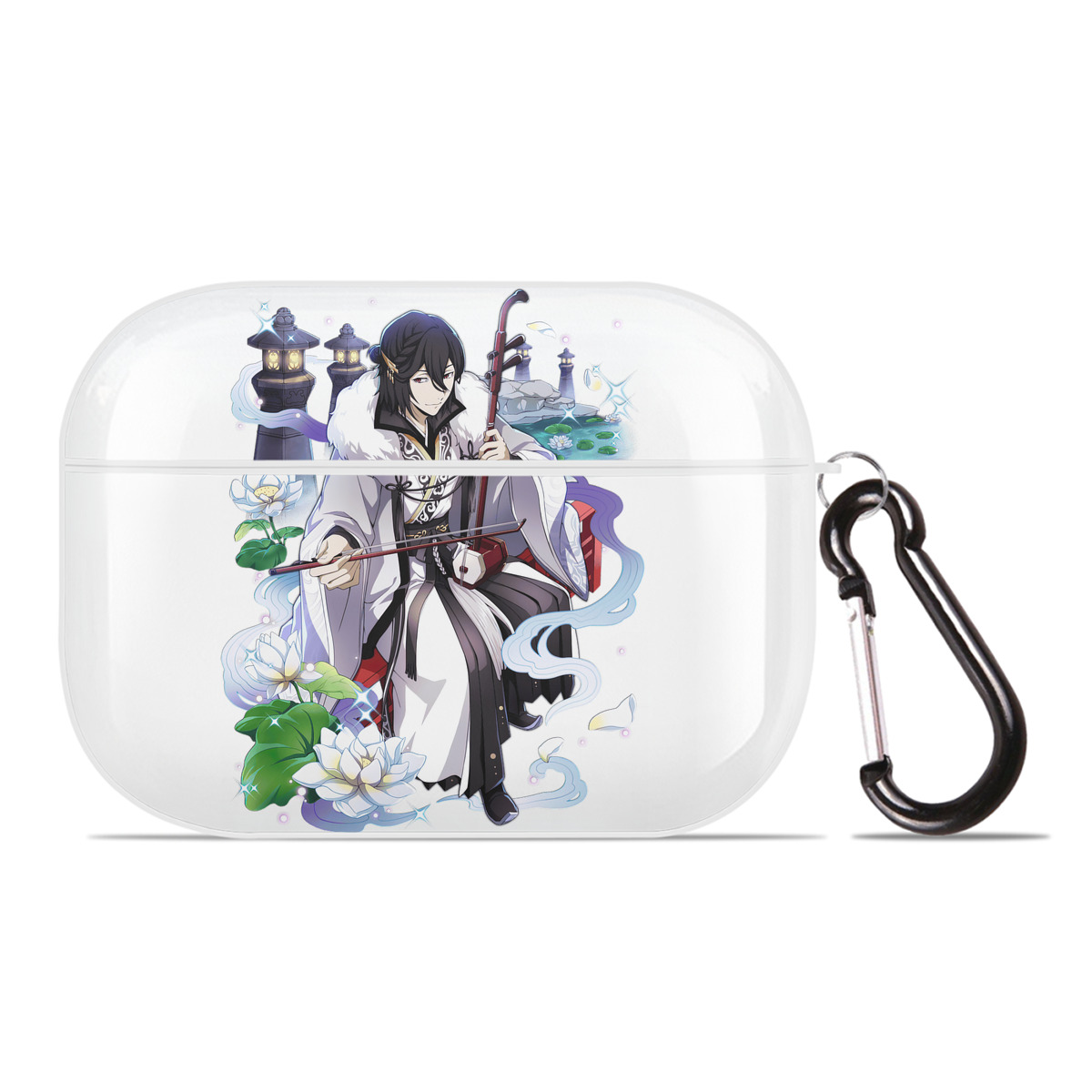 （画像用） 文豪ストレイドッグス Bungo Stray Dogs 【AirPods Pro用】ハードシェル保護ケース 耐衝撃・防指紋・カラビナ付き商品仕様