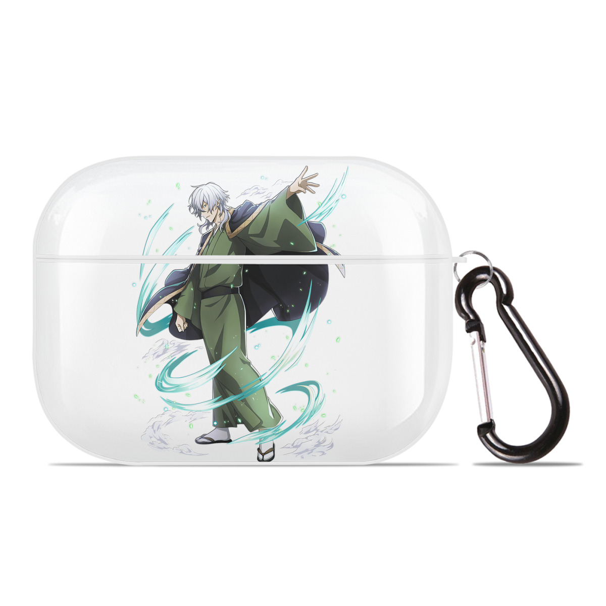 （画像用） 文豪ストレイドッグス Bungo Stray Dogs 【AirPods Pro用】ハードシェル保護ケース 耐衝撃・防指紋・カラビナ付き商品仕様