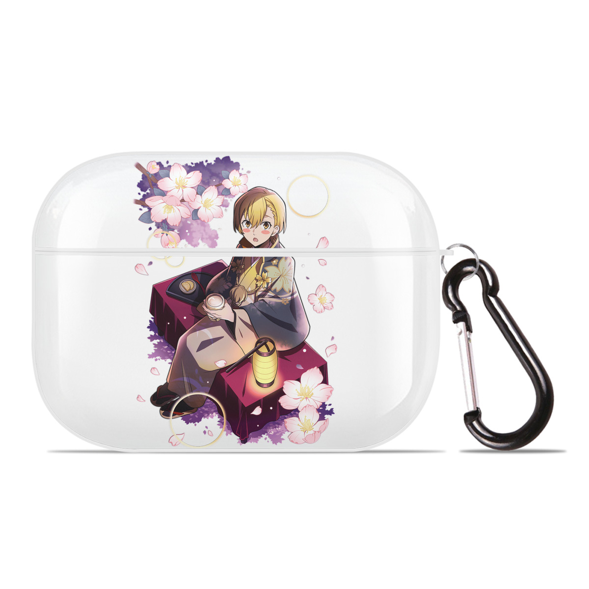 （画像用） 文豪ストレイドッグス Bungo Stray Dogs 【AirPods Pro用】ハードシェル保護ケース 耐衝撃・防指紋・カラビナ付き商品仕様