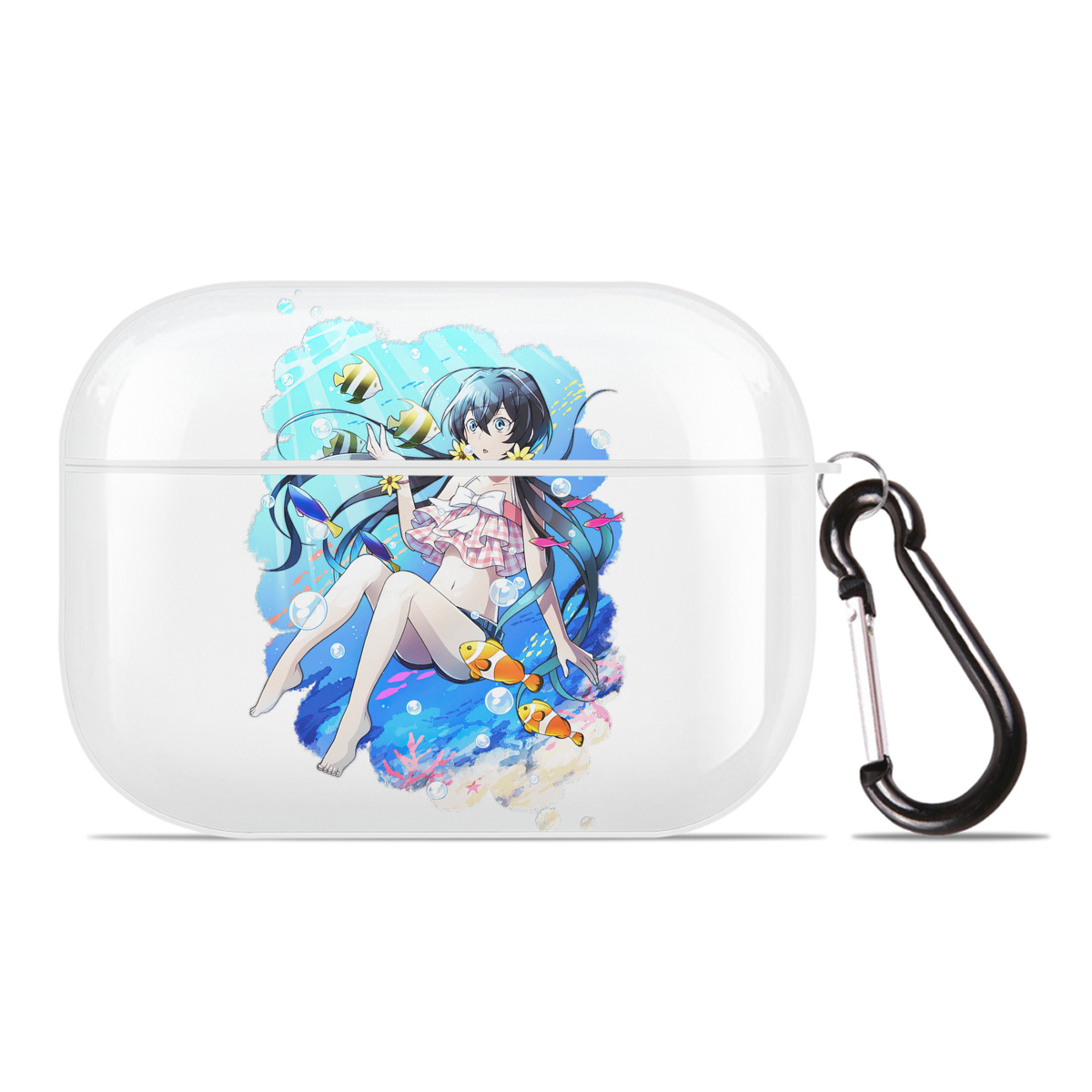 （画像用） 文豪ストレイドッグス Bungo Stray Dogs 【AirPods Pro用】ハードシェル保護ケース 耐衝撃・防指紋・カラビナ付き商品仕様
