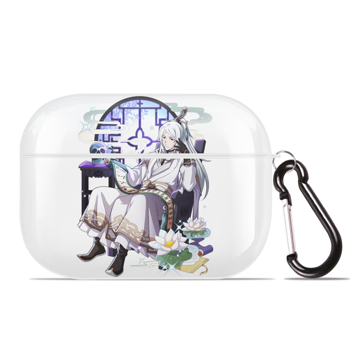 （画像用） 文豪ストレイドッグス Bungo Stray Dogs 【AirPods Pro用】ハードシェル保護ケース 耐衝撃・防指紋・カラビナ付き商品仕様