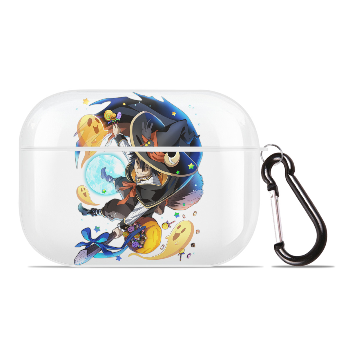（画像用） 文豪ストレイドッグス Bungo Stray Dogs 【AirPods Pro用】ハードシェル保護ケース 耐衝撃・防指紋・カラビナ付き商品仕様