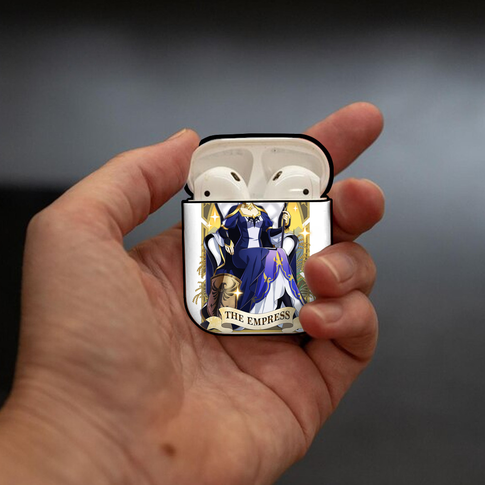 文豪ストレイドッグス Bungo Stray Dogs AirPods 第2世代保護ケース ハードシェル ブラック 耐衝撃・防指紋・カラビナ付き