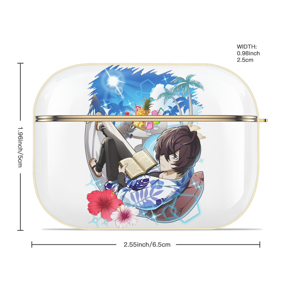文豪ストレイドッグス Bungo Stray Dogs 【AirPods Pro用】ハードシェル保護ケース｜耐衝撃・防指紋・カラビナ付き商品仕様