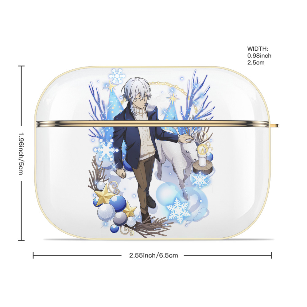 文豪ストレイドッグス Bungo Stray Dogs 【AirPods Pro用】ハードシェル保護ケース｜耐衝撃・防指紋・カラビナ付き商品仕様