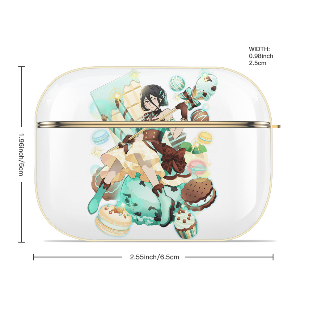 文豪ストレイドッグス Bungo Stray Dogs 【AirPods Pro用】ハードシェル保護ケース｜耐衝撃・防指紋・カラビナ付き商品仕様