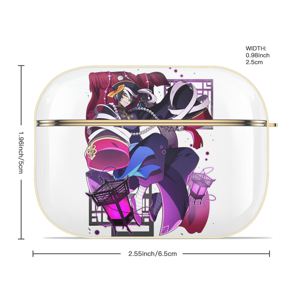文豪ストレイドッグス Bungo Stray Dogs 【AirPods Pro用】ハードシェル保護ケース｜耐衝撃・防指紋・カラビナ付き商品仕様