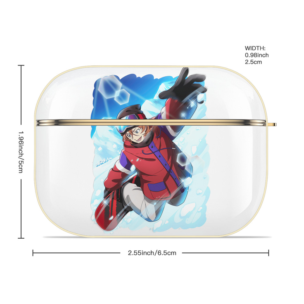 文豪ストレイドッグス Bungo Stray Dogs 【AirPods Pro用】ハードシェル保護ケース｜耐衝撃・防指紋・カラビナ付き商品仕様