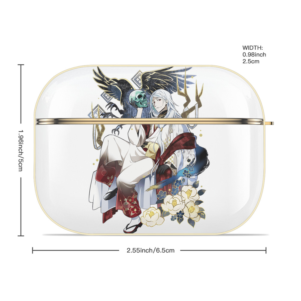 文豪ストレイドッグス Bungo Stray Dogs 【AirPods Pro用】ハードシェル保護ケース｜耐衝撃・防指紋・カラビナ付き商品仕様