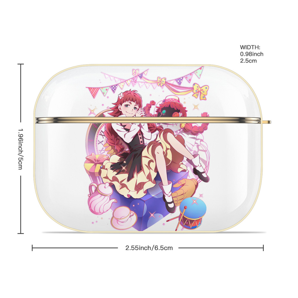 文豪ストレイドッグス Bungo Stray Dogs 【AirPods Pro用】ハードシェル保護ケース｜耐衝撃・防指紋・カラビナ付き商品仕様