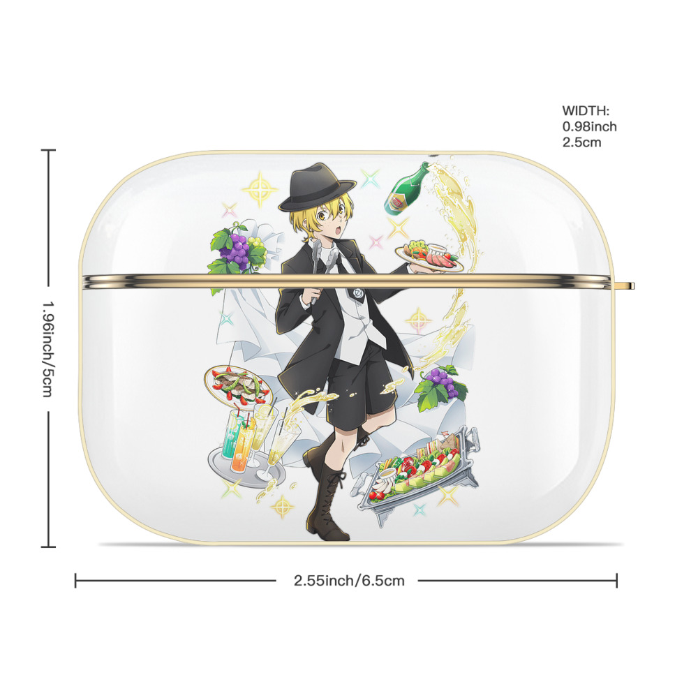文豪ストレイドッグス Bungo Stray Dogs 【AirPods Pro用】ハードシェル保護ケース｜耐衝撃・防指紋・カラビナ付き商品仕様