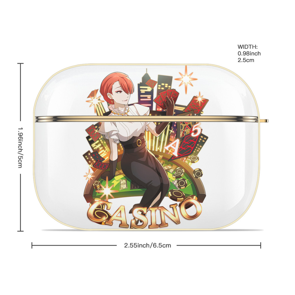 文豪ストレイドッグス Bungo Stray Dogs 【AirPods Pro用】ハードシェル保護ケース｜耐衝撃・防指紋・カラビナ付き商品仕様