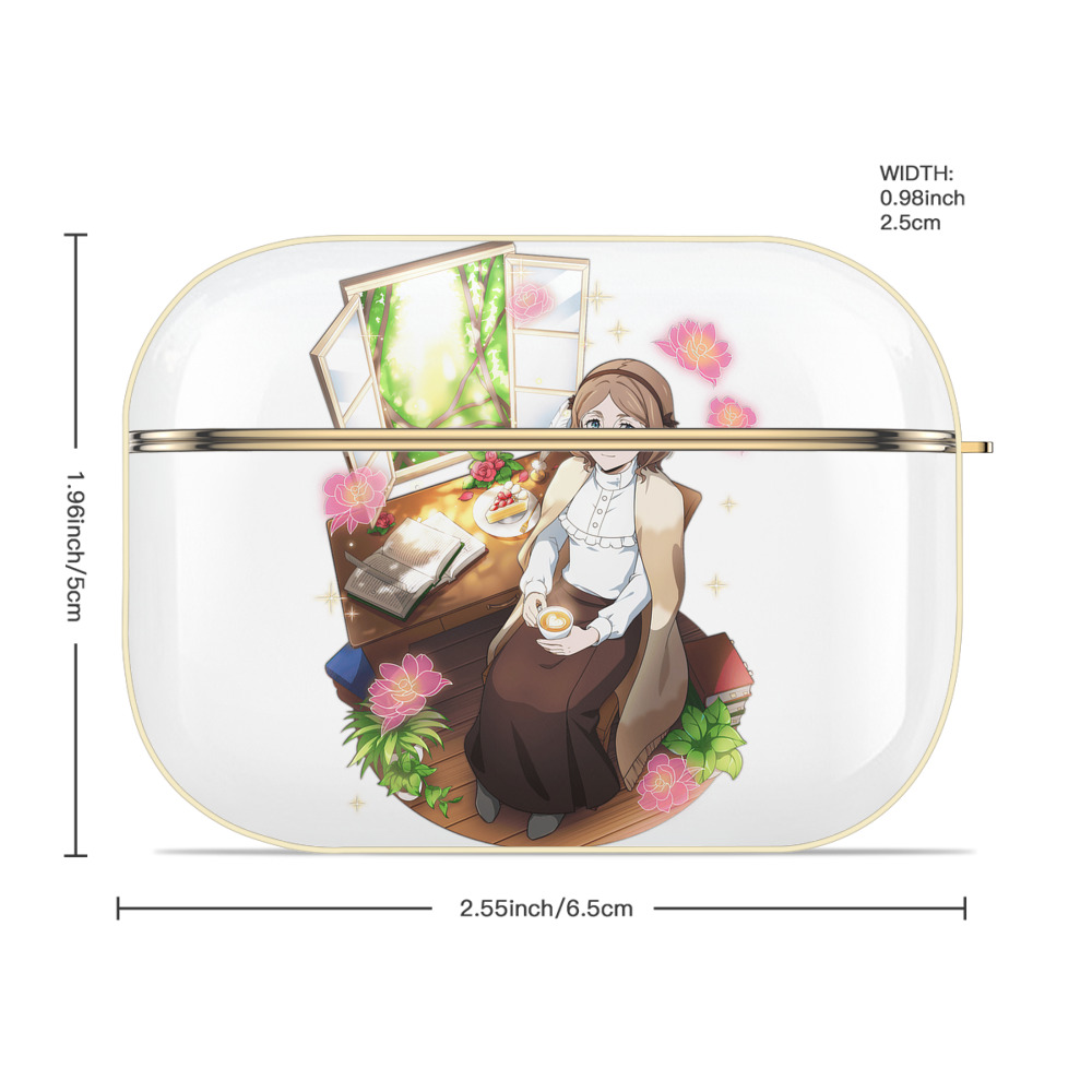 文豪ストレイドッグス Bungo Stray Dogs 【AirPods Pro用】ハードシェル保護ケース｜耐衝撃・防指紋・カラビナ付き商品仕様
