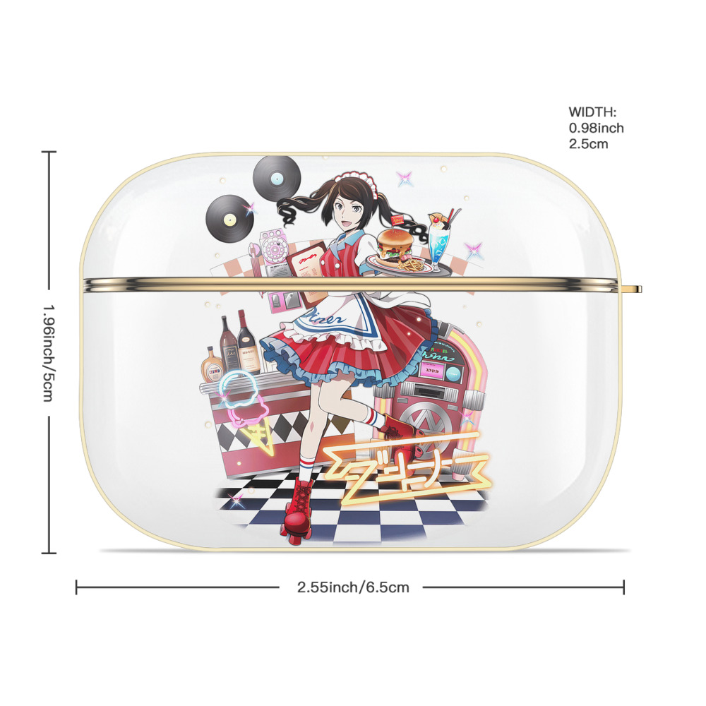 文豪ストレイドッグス Bungo Stray Dogs 【AirPods Pro用】ハードシェル保護ケース｜耐衝撃・防指紋・カラビナ付き商品仕様