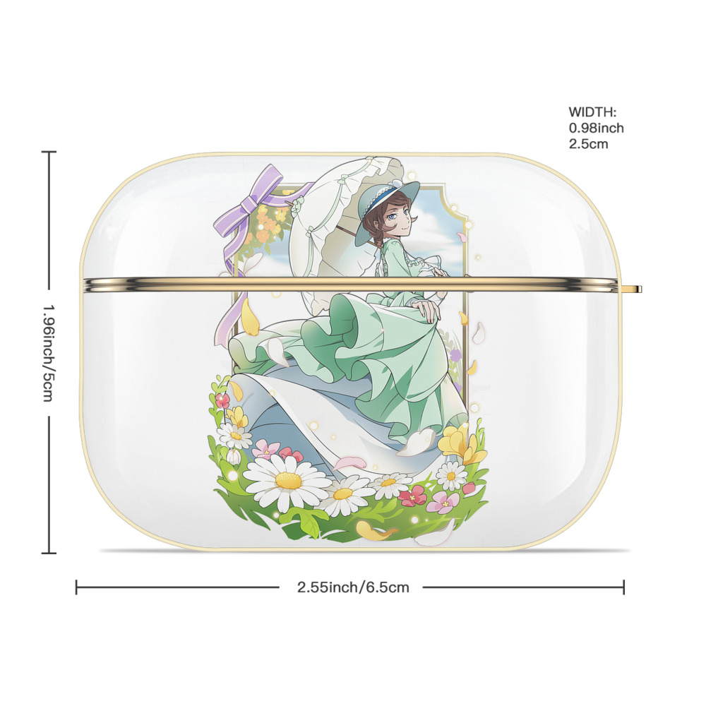文豪ストレイドッグス Bungo Stray Dogs 【AirPods Pro用】ハードシェル保護ケース｜耐衝撃・防指紋・カラビナ付き商品仕様
