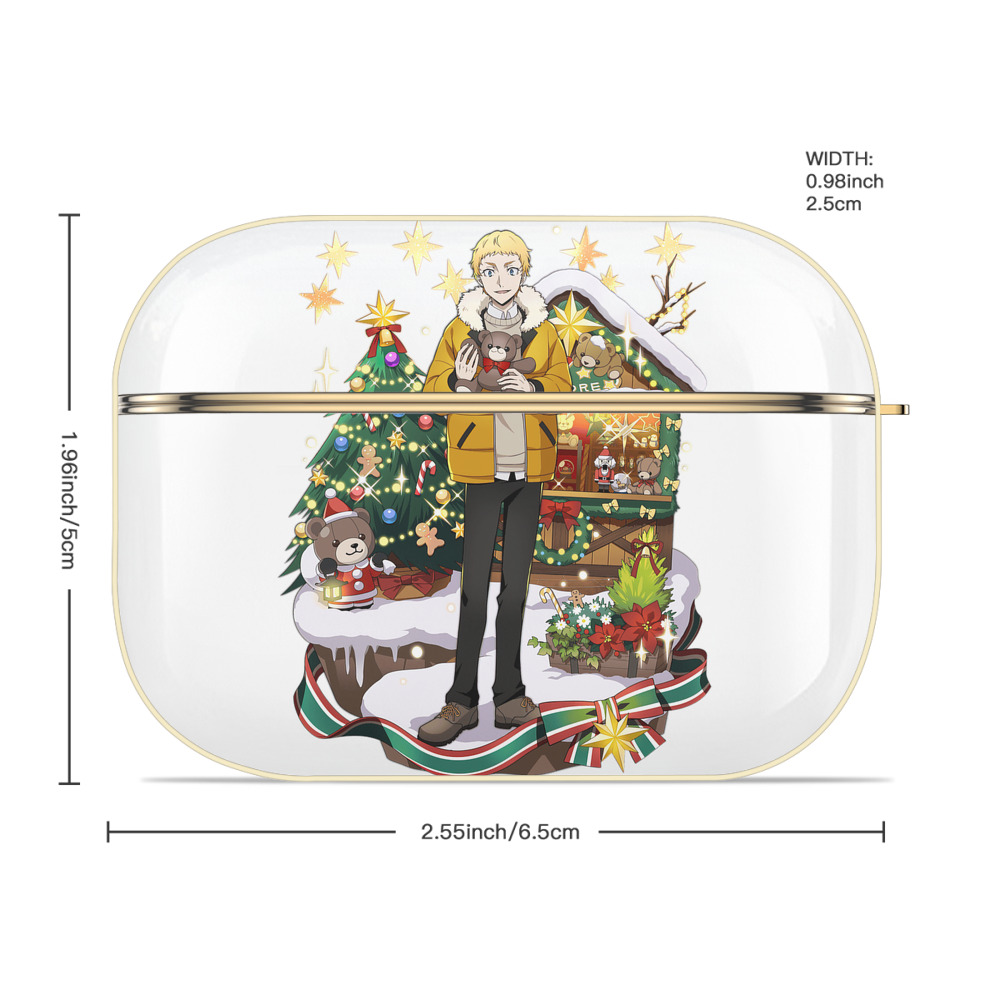 文豪ストレイドッグス Bungo Stray Dogs 【AirPods Pro用】ハードシェル保護ケース｜耐衝撃・防指紋・カラビナ付き商品仕様