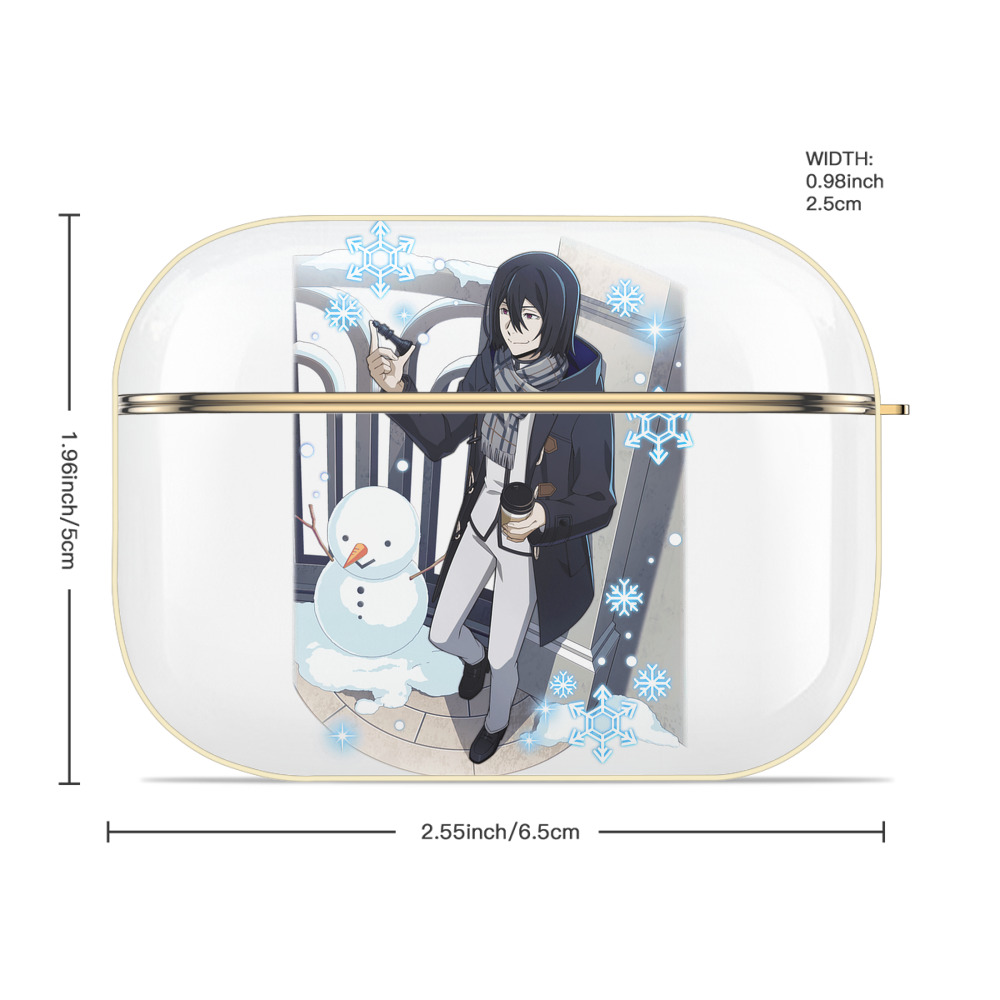 文豪ストレイドッグス Bungo Stray Dogs 【AirPods Pro用】ハードシェル保護ケース｜耐衝撃・防指紋・カラビナ付き商品仕様