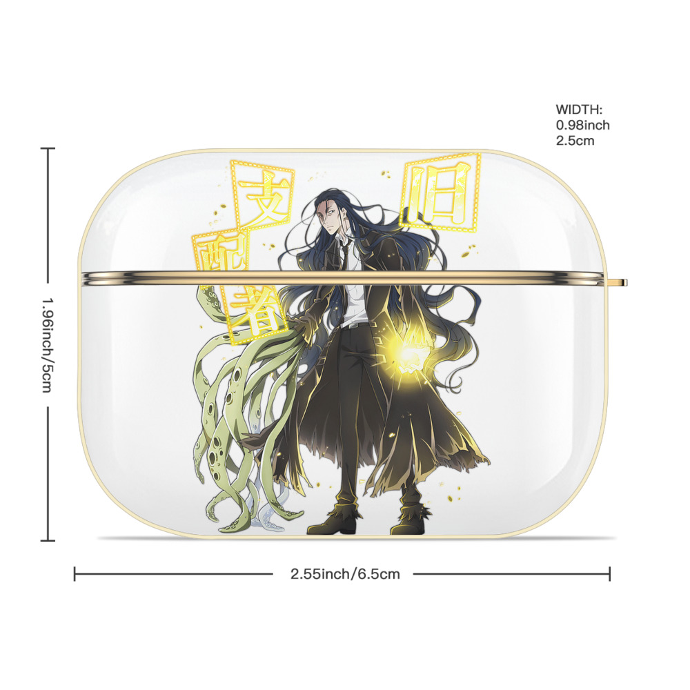 文豪ストレイドッグス Bungo Stray Dogs 【AirPods Pro用】ハードシェル保護ケース｜耐衝撃・防指紋・カラビナ付き商品仕様