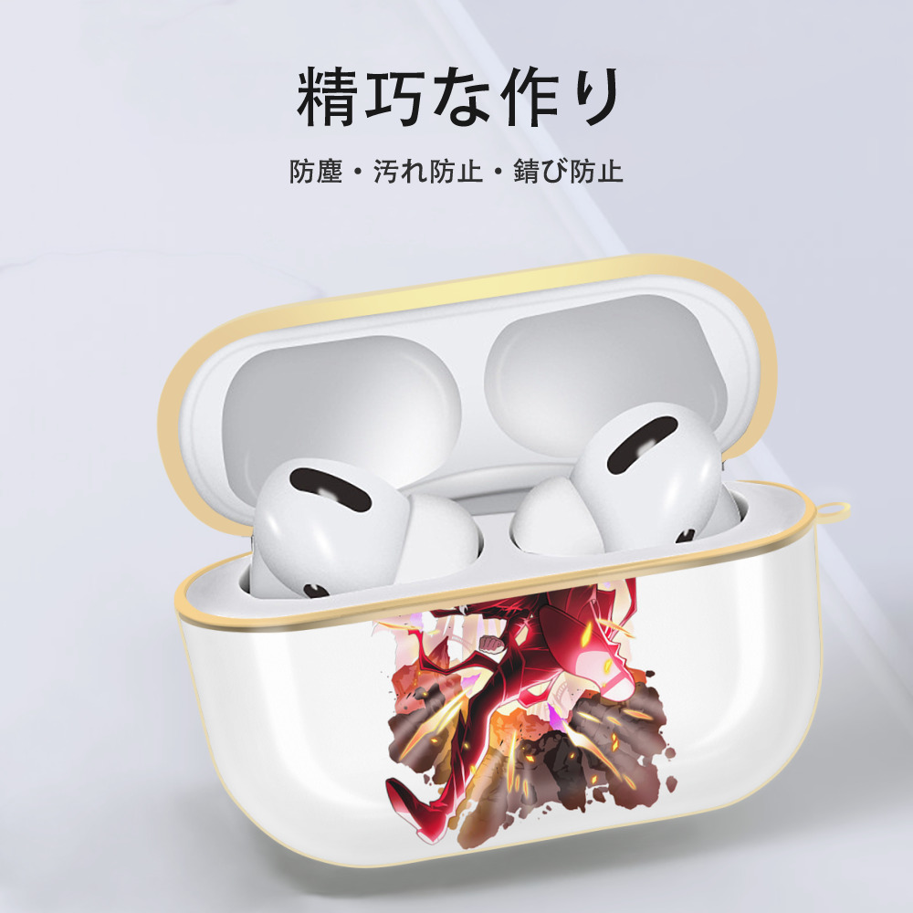 文豪ストレイドッグス Bungo Stray Dogs 【AirPods Pro用】ハードシェル保護ケース｜耐衝撃・防指紋・カラビナ付き商品仕様
