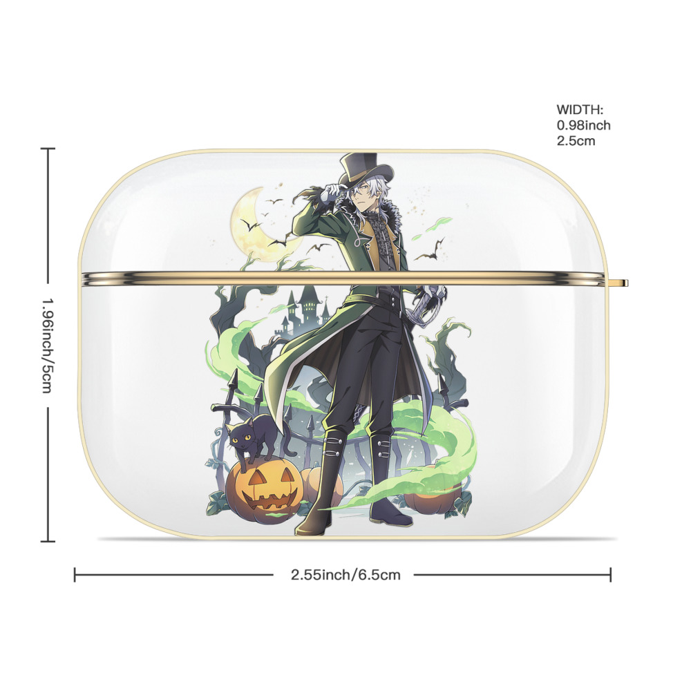 文豪ストレイドッグス Bungo Stray Dogs 【AirPods Pro用】ハードシェル保護ケース｜耐衝撃・防指紋・カラビナ付き商品仕様