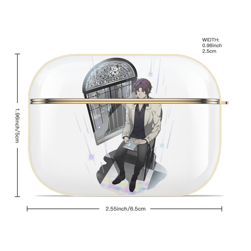 文豪ストレイドッグス Bungo Stray Dogs 【AirPods Pro用】ハードシェル保護ケース｜耐衝撃・防指紋・カラビナ付き商品仕様