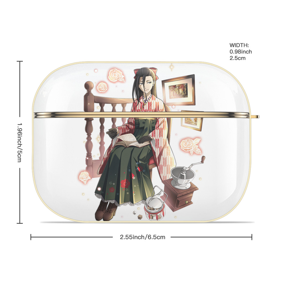文豪ストレイドッグス Bungo Stray Dogs 【AirPods Pro用】ハードシェル保護ケース｜耐衝撃・防指紋・カラビナ付き商品仕様