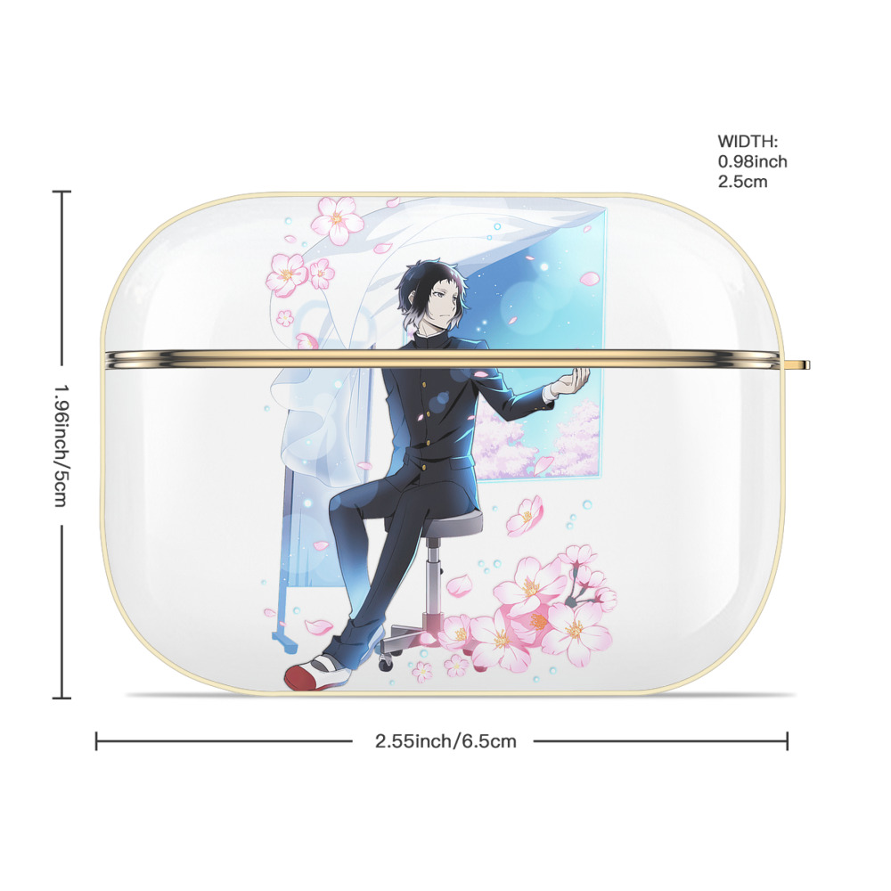 文豪ストレイドッグス Bungo Stray Dogs 【AirPods Pro用】ハードシェル保護ケース｜耐衝撃・防指紋・カラビナ付き商品仕様