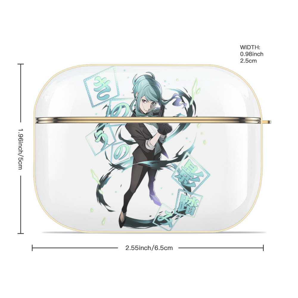 文豪ストレイドッグス Bungo Stray Dogs 【AirPods Pro用】ハードシェル保護ケース｜耐衝撃・防指紋・カラビナ付き商品仕様