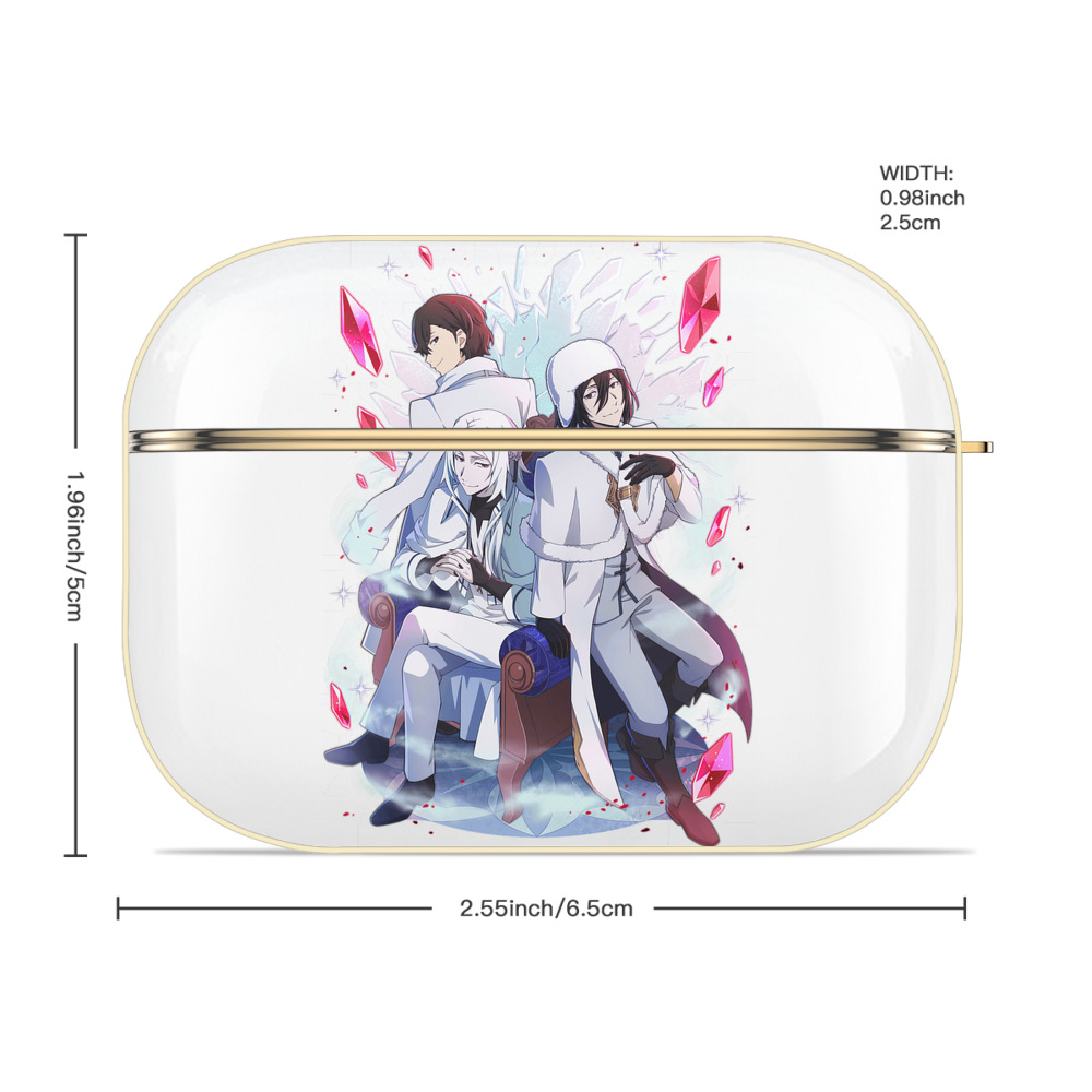 文豪ストレイドッグス Bungo Stray Dogs 【AirPods Pro用】ハードシェル保護ケース｜耐衝撃・防指紋・カラビナ付き商品仕様