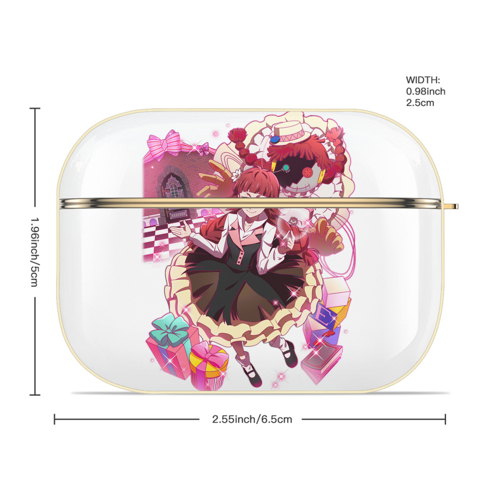 文豪ストレイドッグス Bungo Stray Dogs 【AirPods Pro用】ハードシェル保護ケース｜耐衝撃・防指紋・カラビナ付き商品仕様