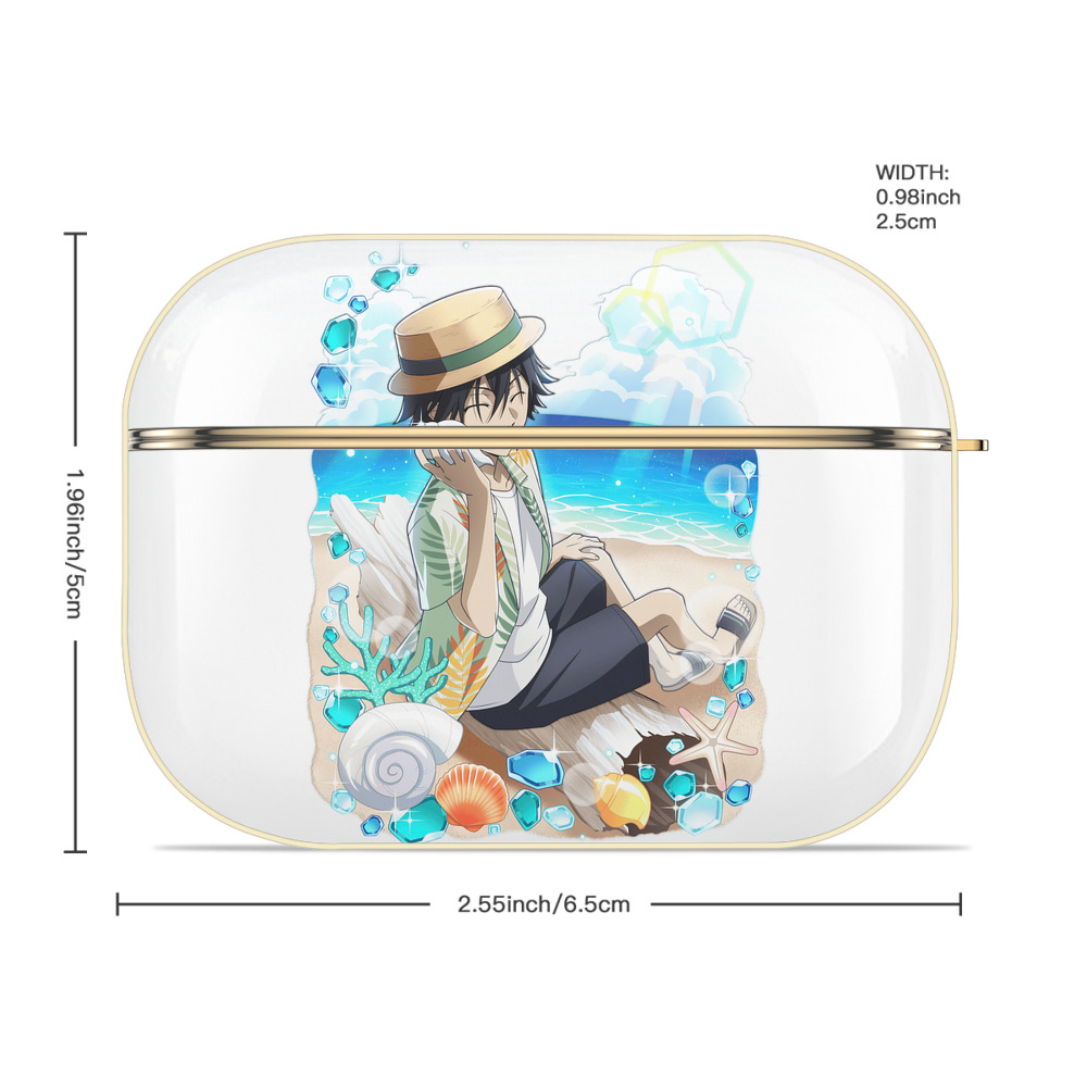 文豪ストレイドッグス Bungo Stray Dogs 【AirPods Pro用】ハードシェル保護ケース｜耐衝撃・防指紋・カラビナ付き商品仕様