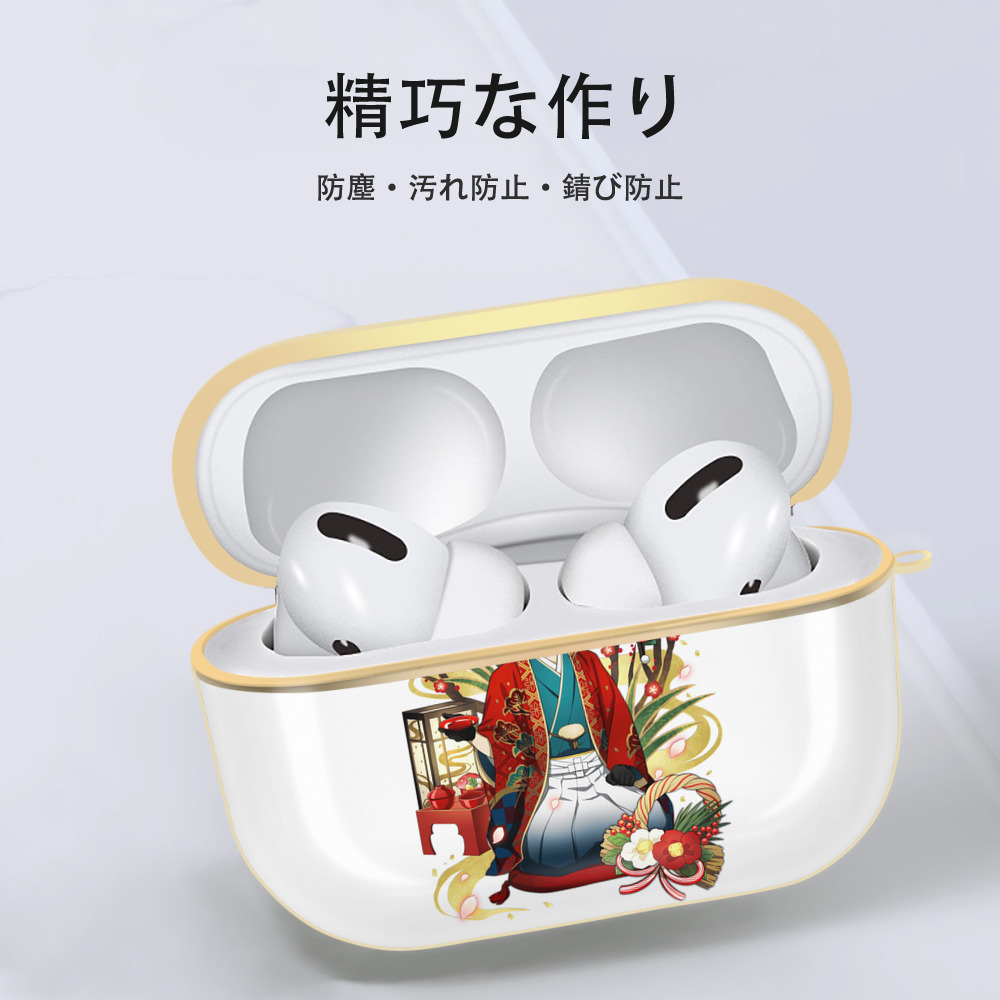 文豪ストレイドッグス Bungo Stray Dogs 【AirPods Pro用】ハードシェル保護ケース｜耐衝撃・防指紋・カラビナ付き商品仕様