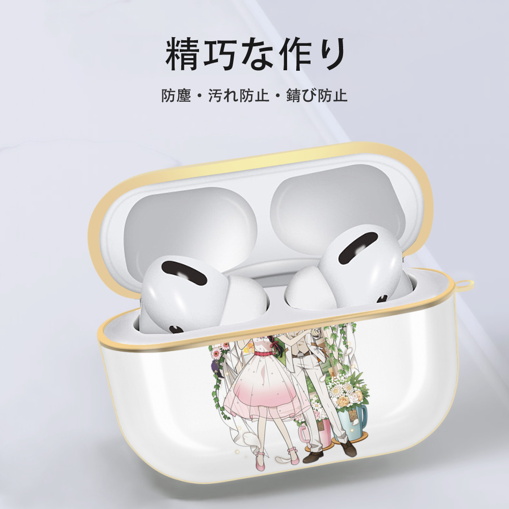 文豪ストレイドッグス Bungo Stray Dogs 【AirPods Pro用】ハードシェル保護ケース｜耐衝撃・防指紋・カラビナ付き商品仕様