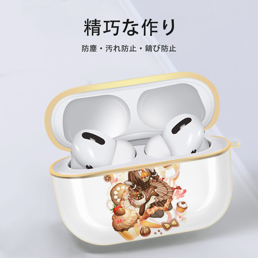 文豪ストレイドッグス Bungo Stray Dogs 【AirPods Pro用】ハードシェル保護ケース｜耐衝撃・防指紋・カラビナ付き商品仕様