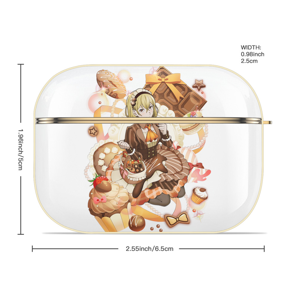 文豪ストレイドッグス Bungo Stray Dogs 【AirPods Pro用】ハードシェル保護ケース｜耐衝撃・防指紋・カラビナ付き商品仕様
